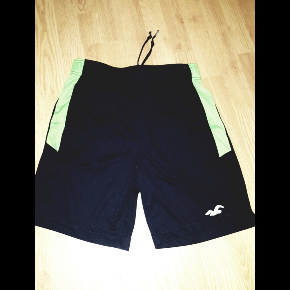 Hollister Navy Blue Basketball Shorts (Medium)